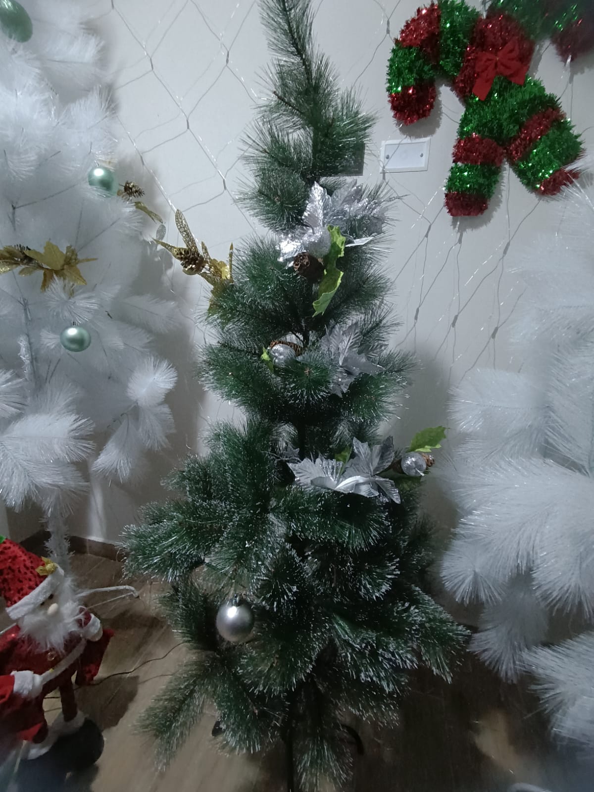 Árbol Navideño Verde Chispeando