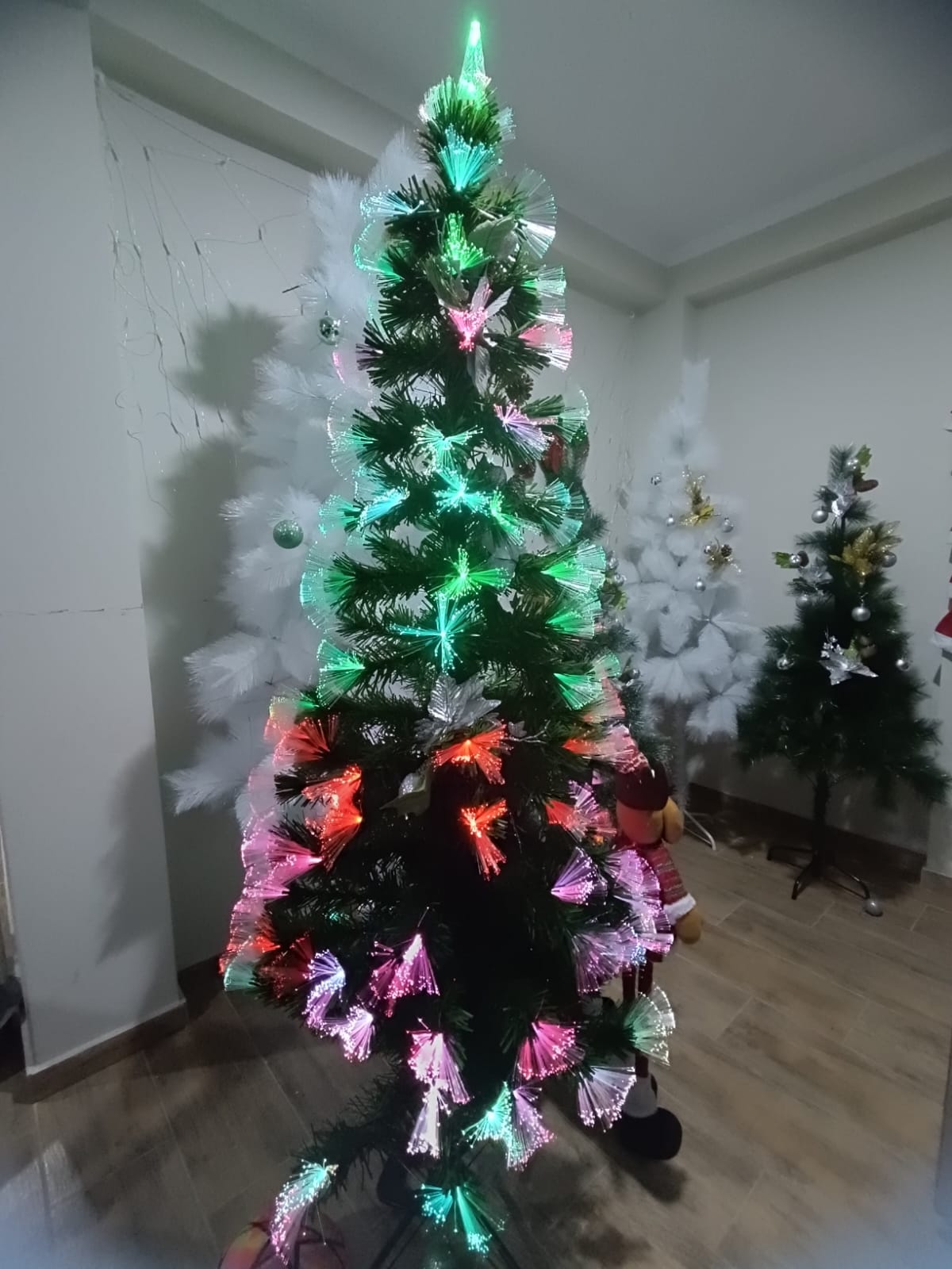 Árbol Navideño grande con luces 