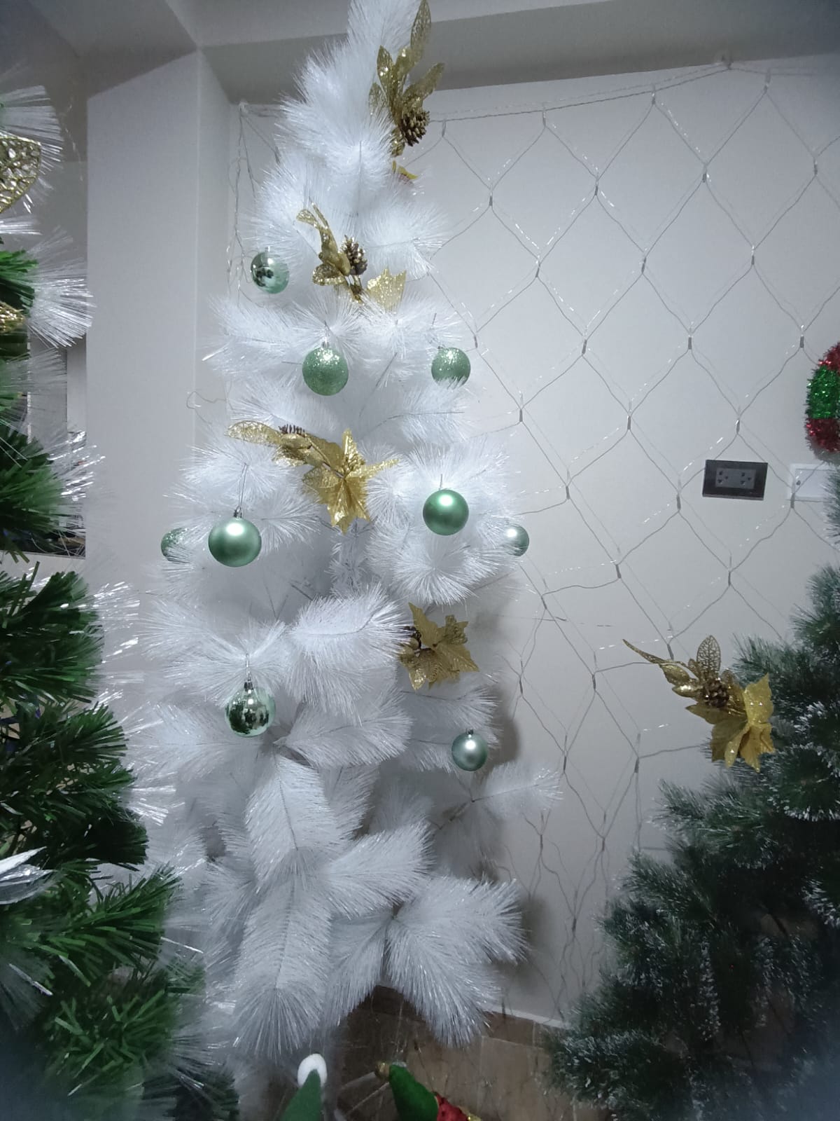 Árbol Navideño Blanco Grande