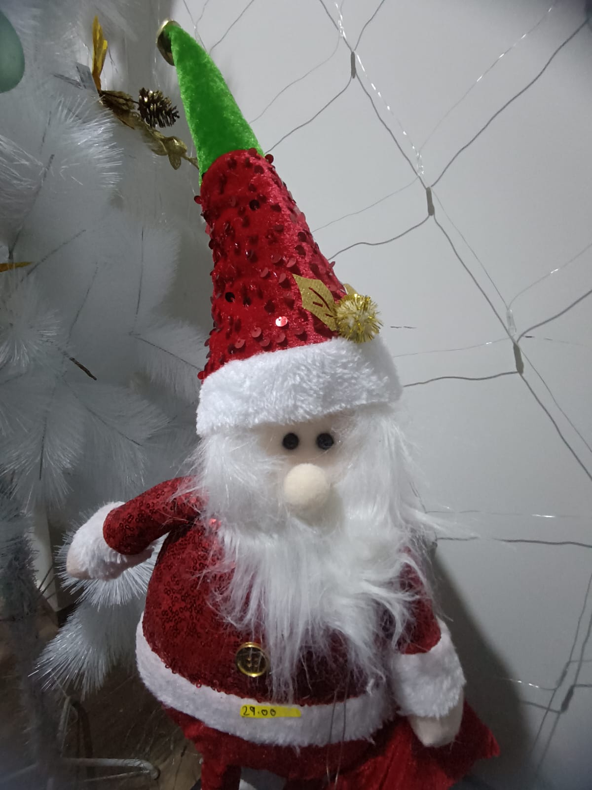 Muñeco Papa Noel de 50 cm  , precio en tienda S/. 29.00